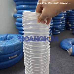 Ống hút bụi PVC lõi thép bọc nhựa là loại ống có giá thành hợp lý